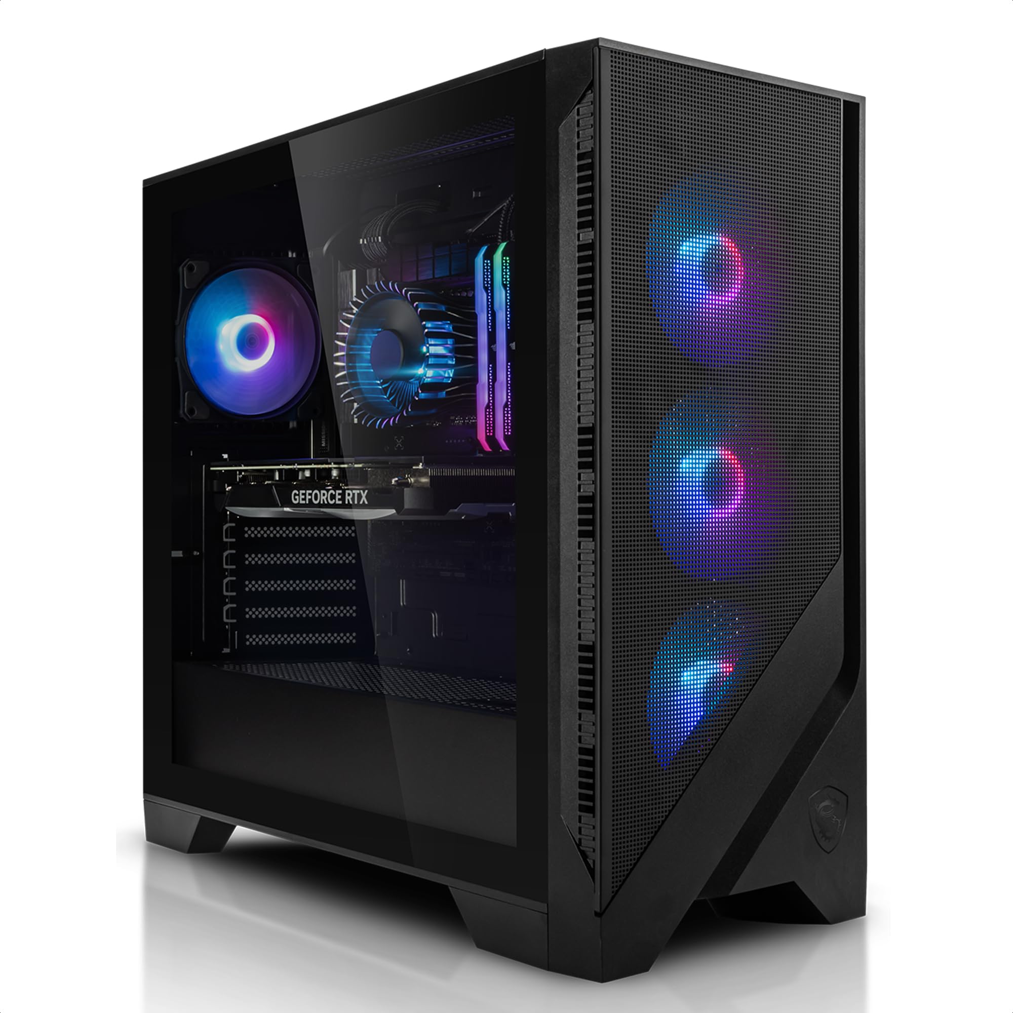 ゲーミングPC】Ryzen7 2700X / RTX3060 / DDR4-32GB / 480GB SSD / 1TB