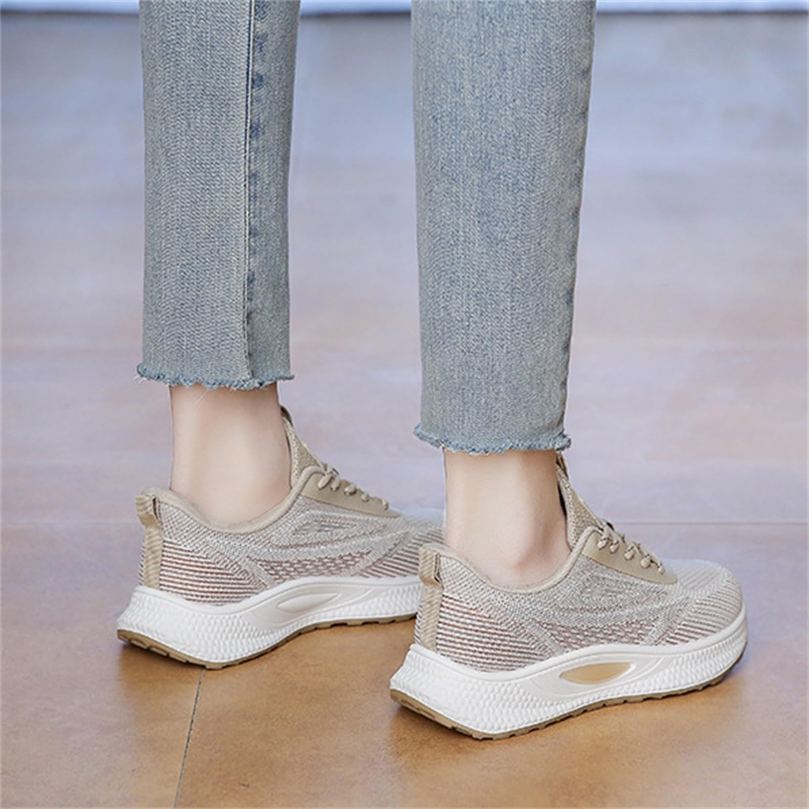 Scarpe Comode per Camminare Pianta Larga Comode Scarpe Basse Donna | Calzature Atletica in Fibra Ecologica per Passeggiata Invernale Sneakers Ragazza Concezione Ergonomica Pelle Sintetica