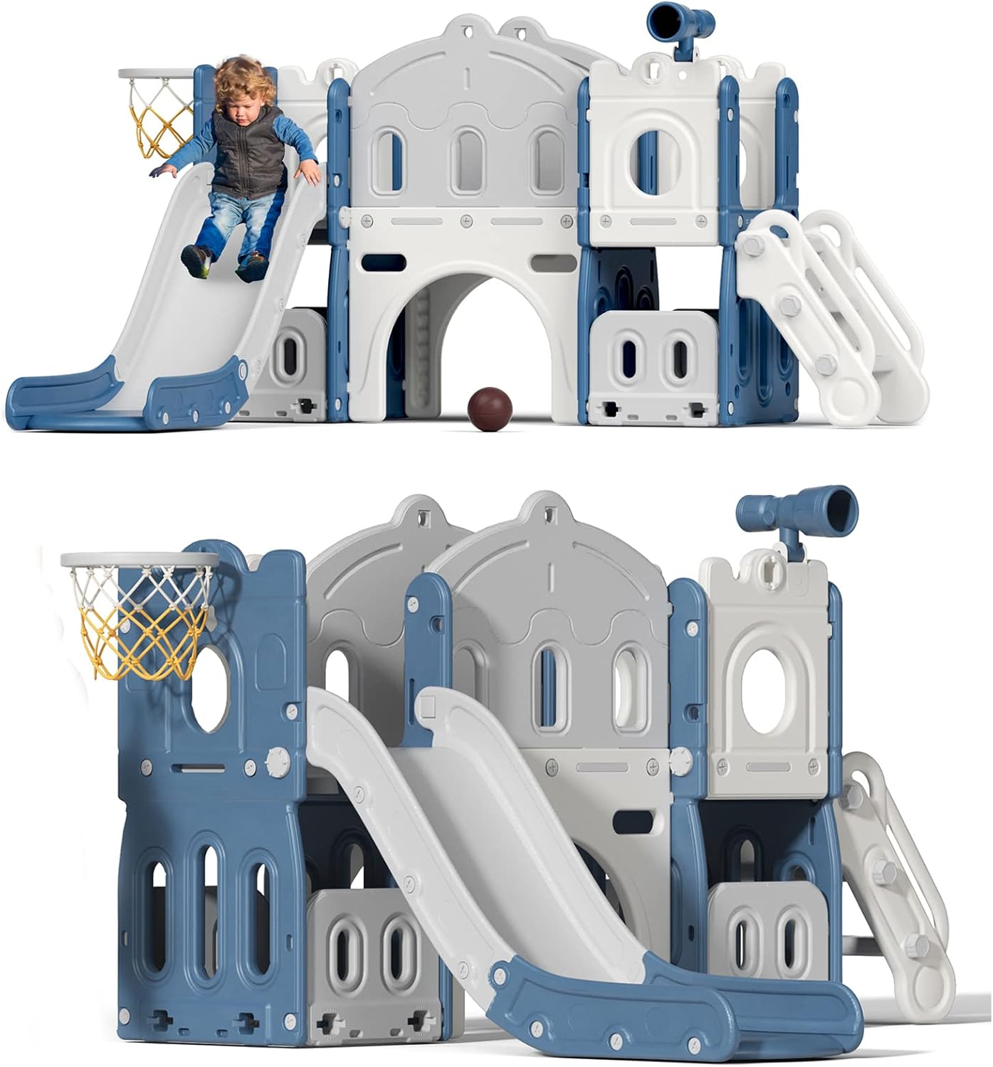 67i Kids Slide 6in1 Toddler Slide Kids Slide for Toddlers