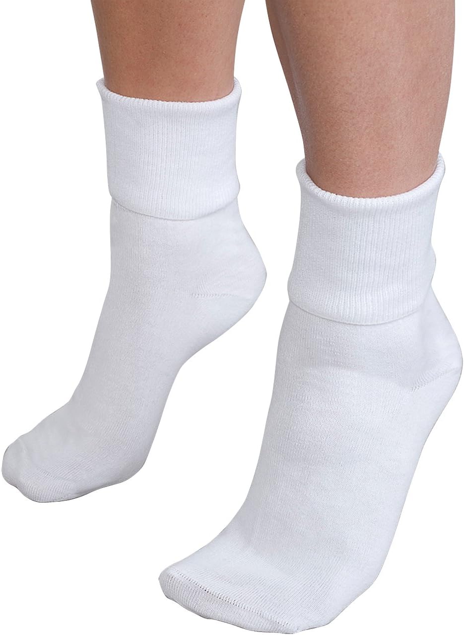 Collections Etc Buster Brown 100% Pure, Soft Cotton Socks - 3-Pairs