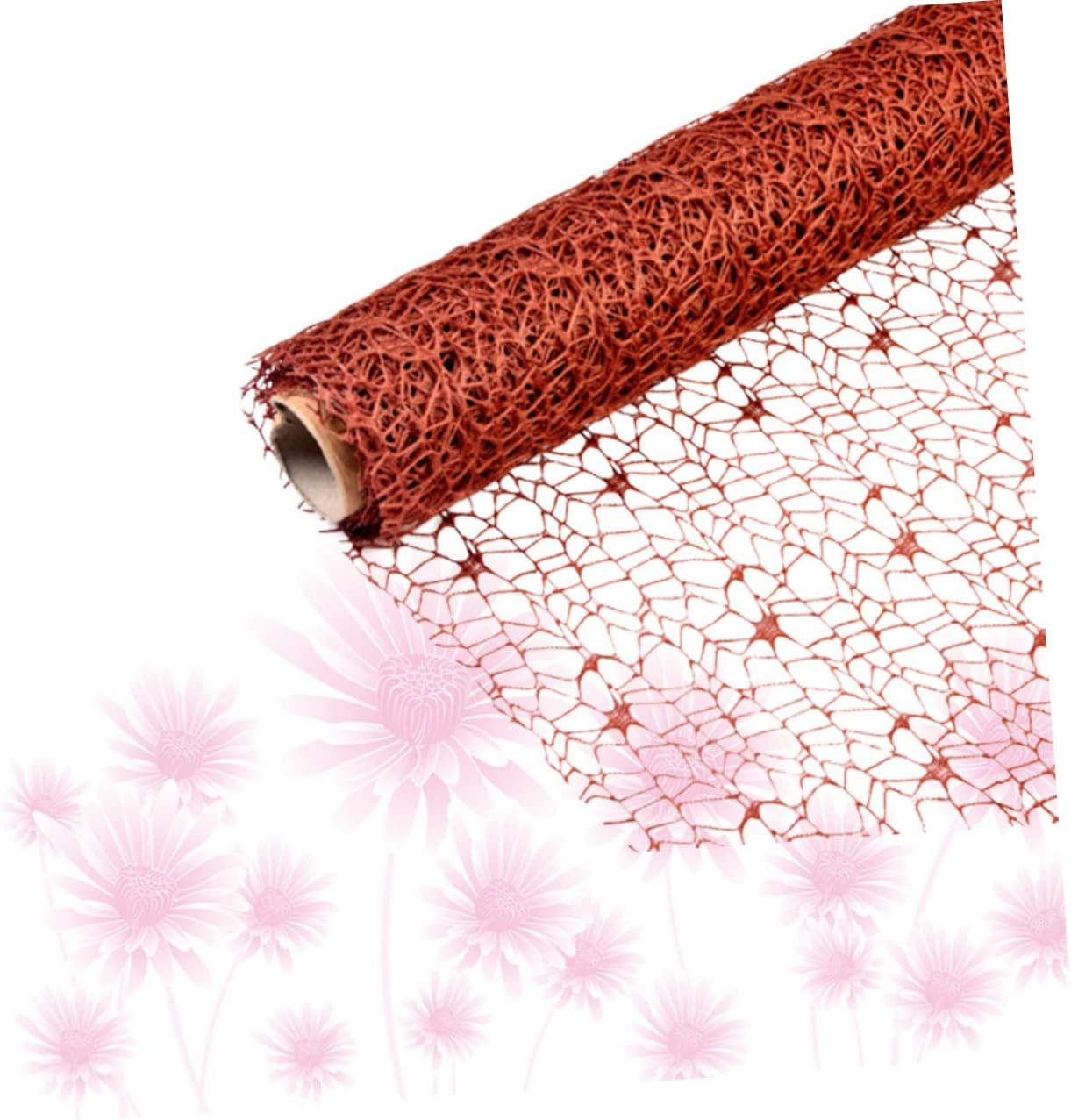 EXCEART 2pcs Gauze Net Roll for Boys and Bright Color Handmade Curtain Backdrop for Kindergarten Decoration Parties and School Projects Safe Craft Material