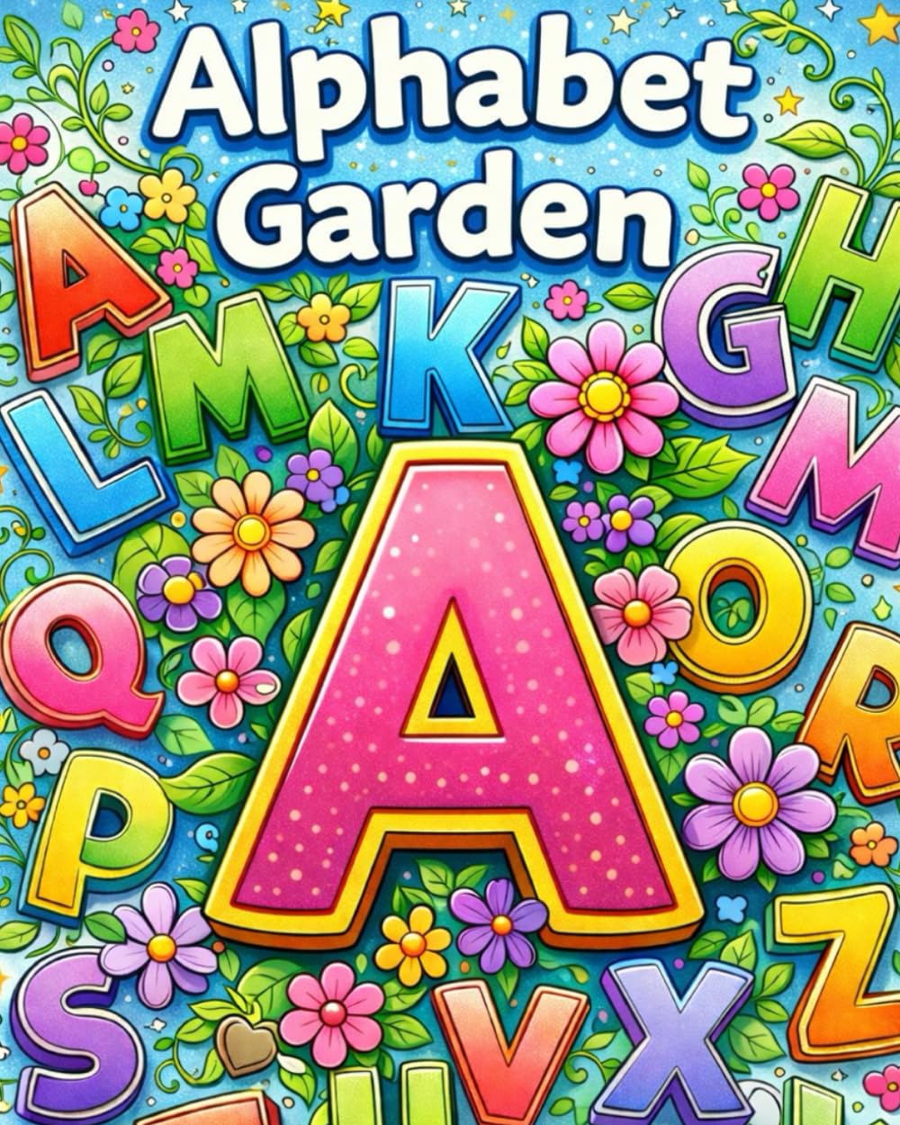 Alphabet Garden: I am Affirmations from A-to-Z Coloring Book