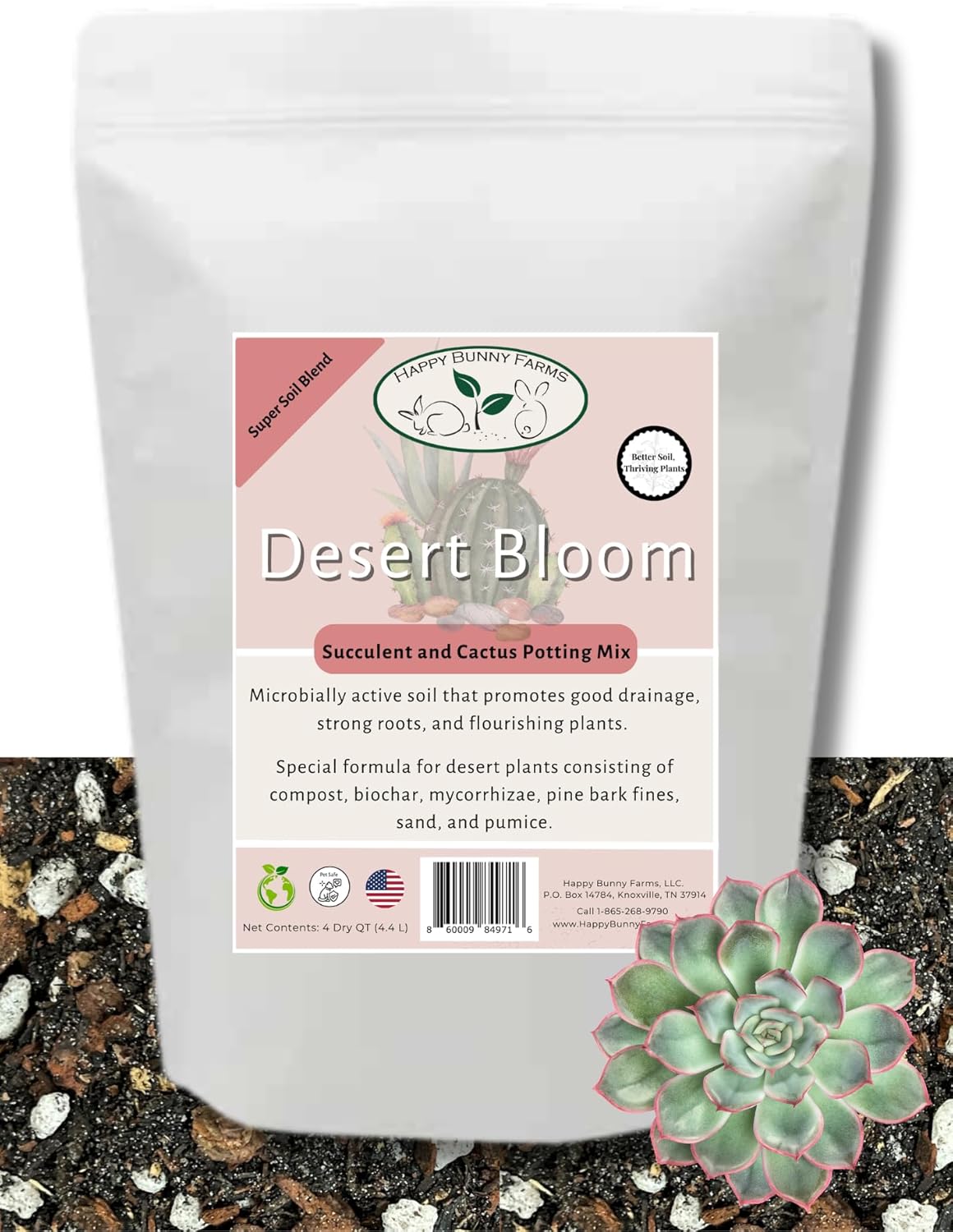 Desert Plant Tea and Soil Combo