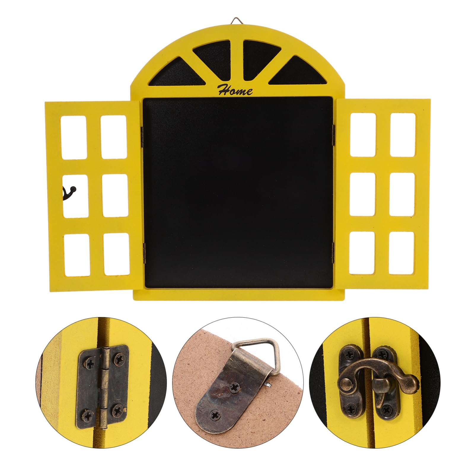 Hängende Kreidetafel Im Vintage-fensterdesign Aus Holz Kleine Wandtafel Für Restaurant Pub Hochzeiten Und Mehr Zum Hinterlassen Von Nachrichten Und Dekorieren