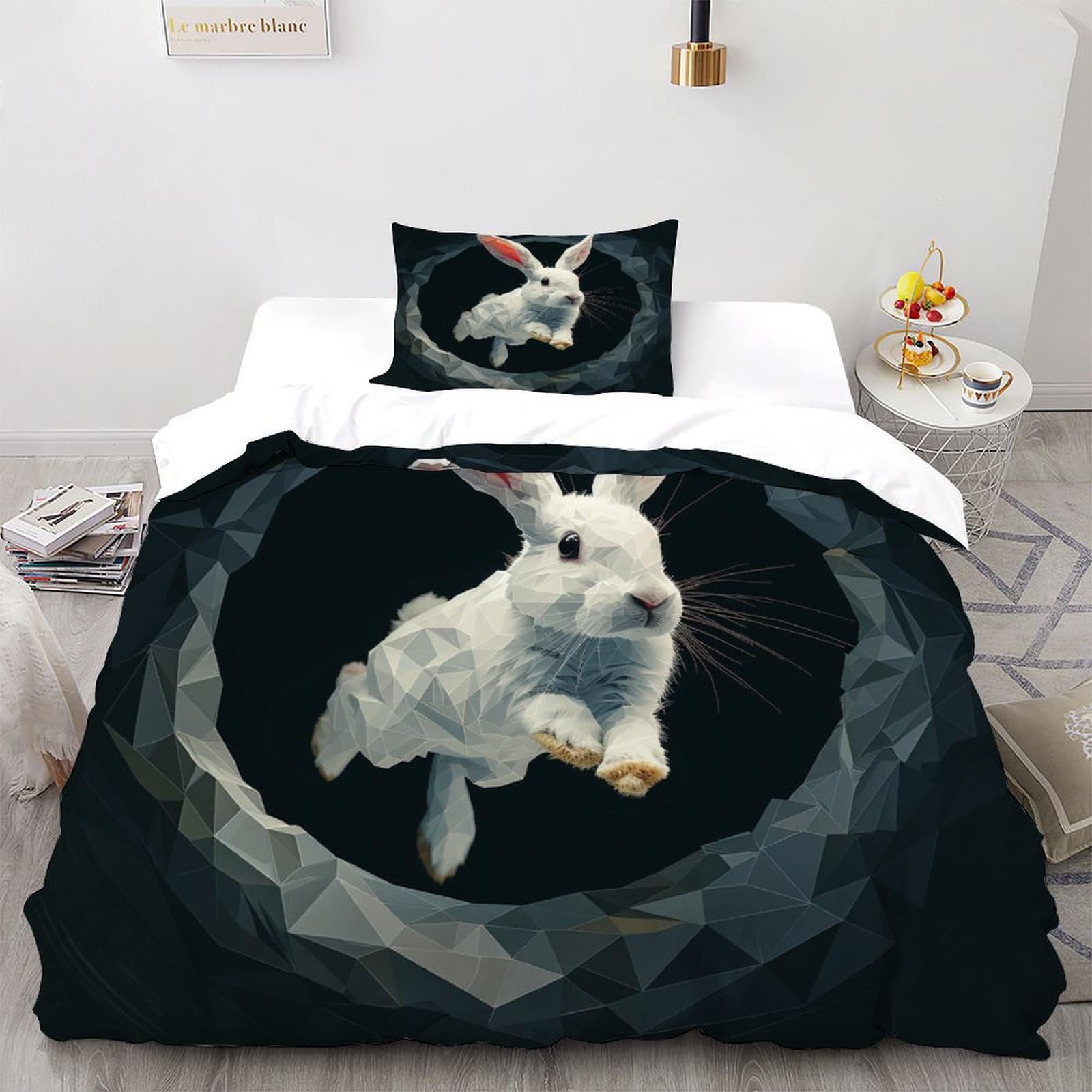 Linge de lit pug chien ultra doux idéal pour offrir un sommeil paisible aux passionnés