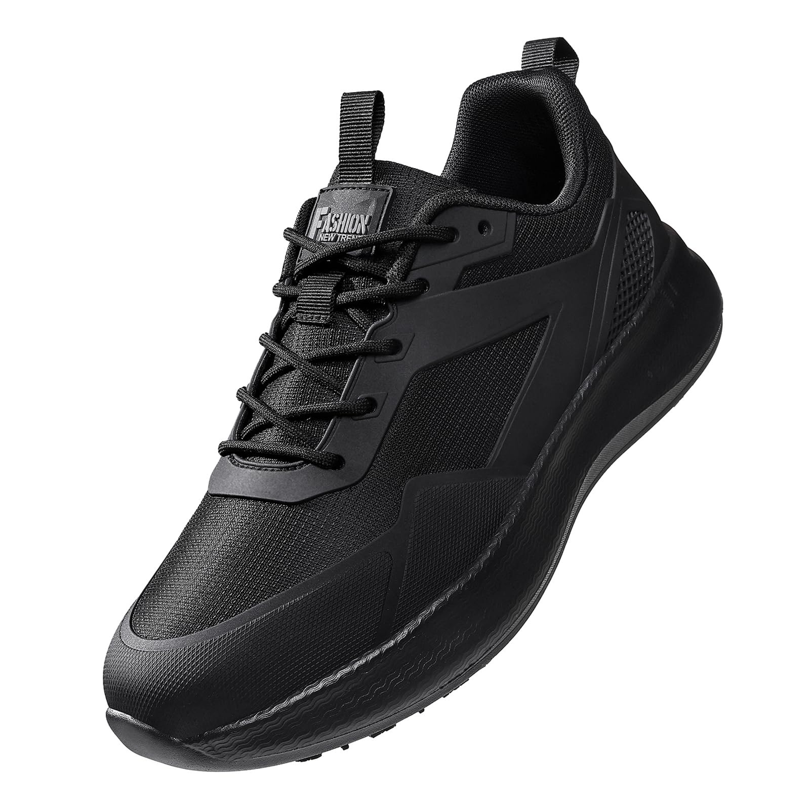 Zapatos de Cocina para Hombre Impermeables para Servicio de Alimentos Calzado para Chefs restaurantes y hospitales Color Negro