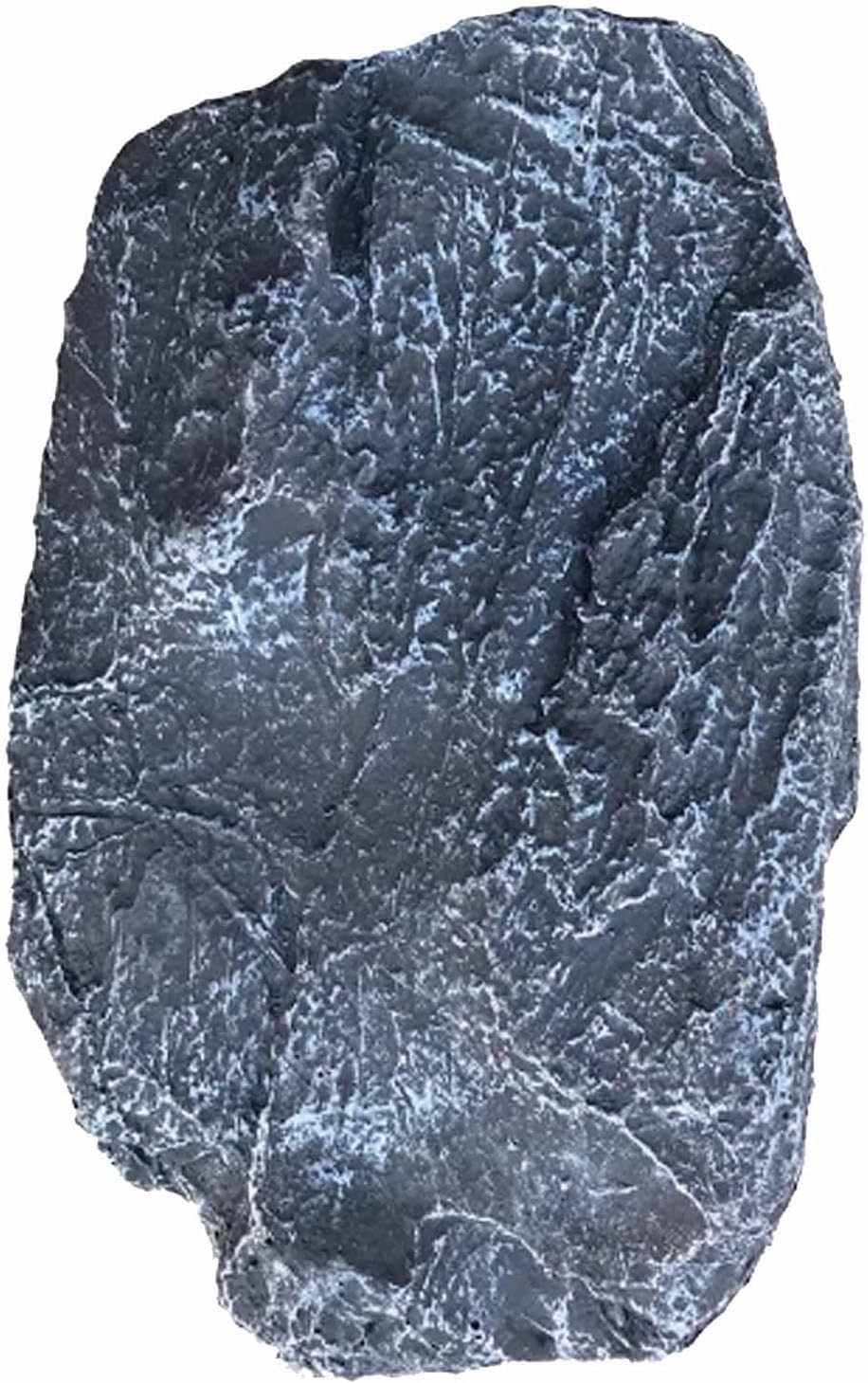 Landscape Rocks, Irregular Rock Cover for Yard, Fiberglass Solid Fake Rocks, Rocks for Plants Indoor for Aquarium Décor, Garden Photography, Pool Landscapes, Landscaping.(Size:53 * 40 * 19cm)