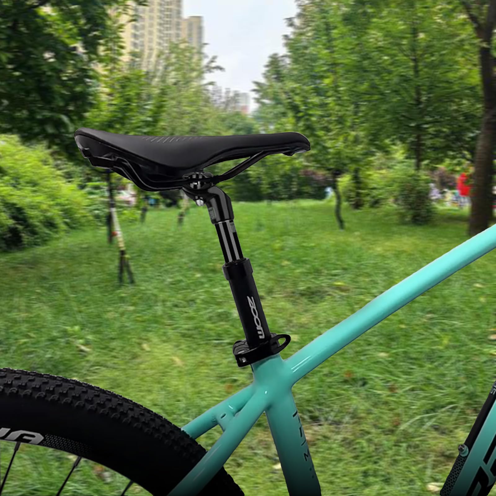 Fahrrad-Federsattelstütze, Federsattelstütze, Aluminiumlegierung, Durchmesser 27,2 mm/30,8 mm/30,9 mm/31,6 mm, geeignet für Elektrofahrräder, Mountainbikes, Citybikes