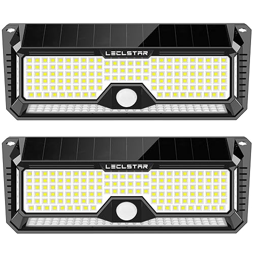 Solar Outdoor Lights - 4000Lm 268 LED Motion Sensor Lights