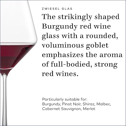 Miniatura 3 de Schott Zwiesel Tritan Crystal Pure Barware Collection - Set de 6 copas de vino tinto sin tallo, 18.5 onzas