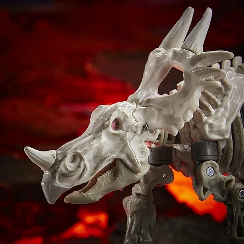 Miniatura 6 de Transformers Toys Generations War for Cybertron: Kingdom Deluxe WFC-K15 - Figura de acción de fosilizador de raconita para niños de 8 años en