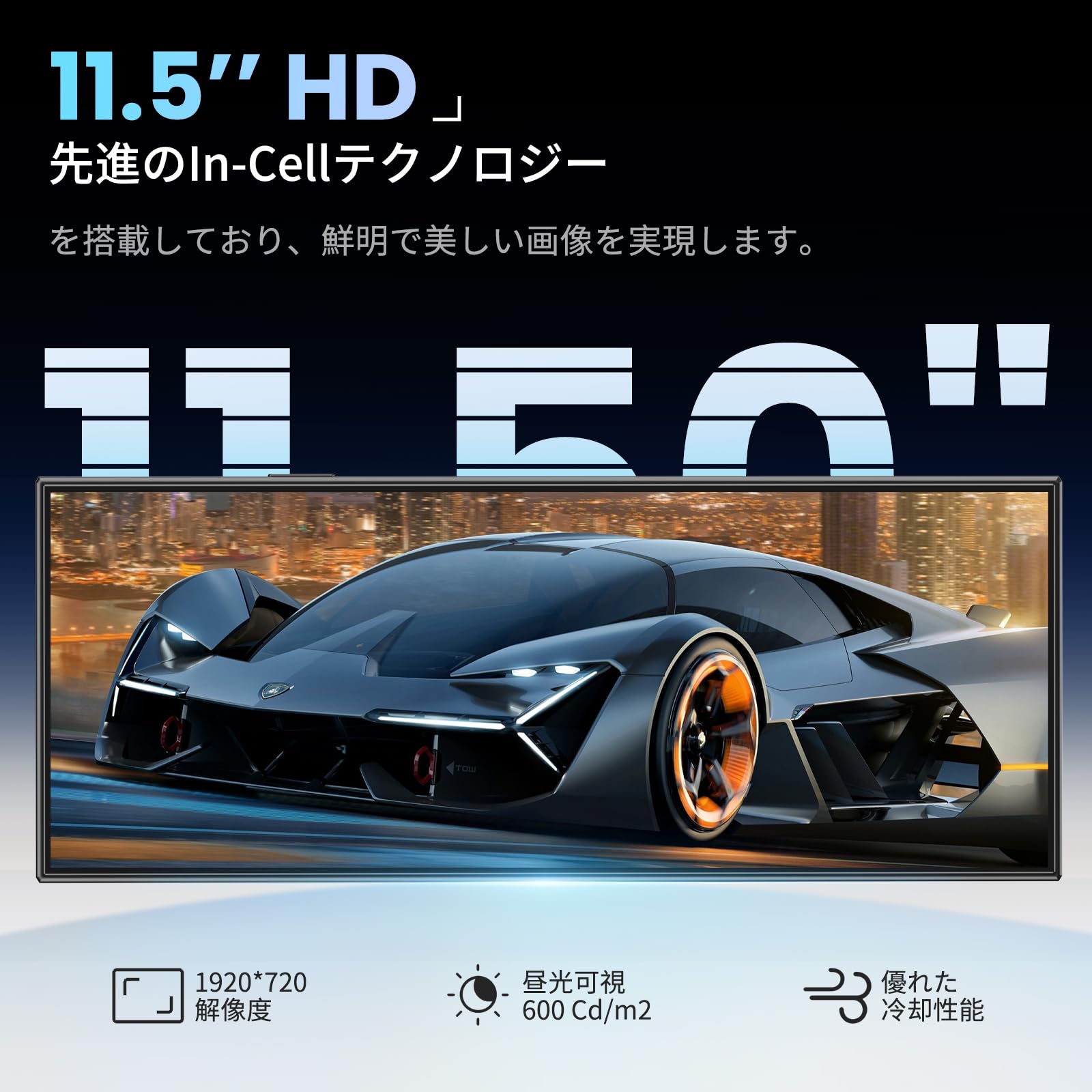 Amazon.co.jp: kuayvan ディスプレイオーディオ 11.5インチ大画面の