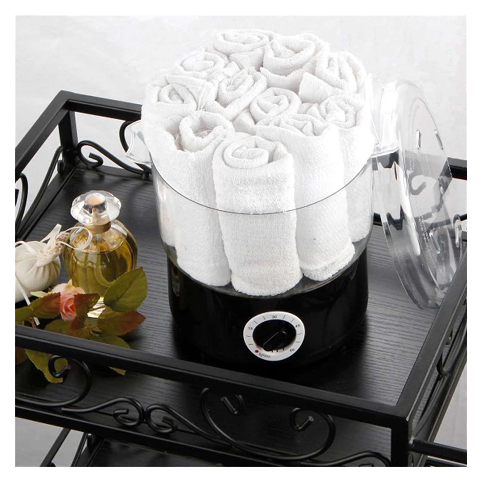 Handdoekverwarmers voor spa's 202°F Snel verwarmende handdoekstomer Spa-handdoekverwarmer for overdag Meervoudig gebruik for nagelsalon, kapper en heet scheren Salonapparatuur en thuis