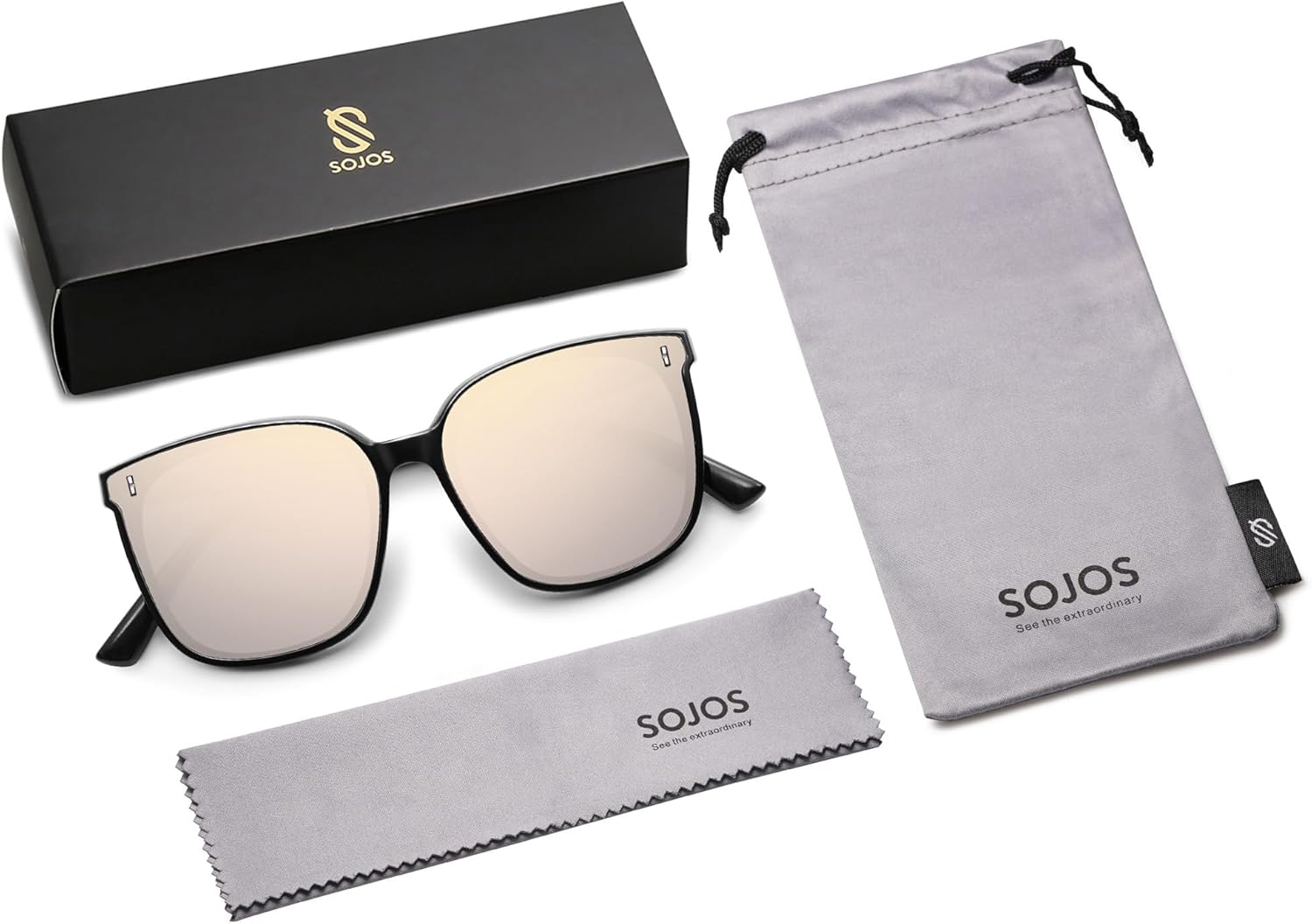 SOJOS Sunglasses for Women Men Vintage Style Shades SJ2157 - Image 6