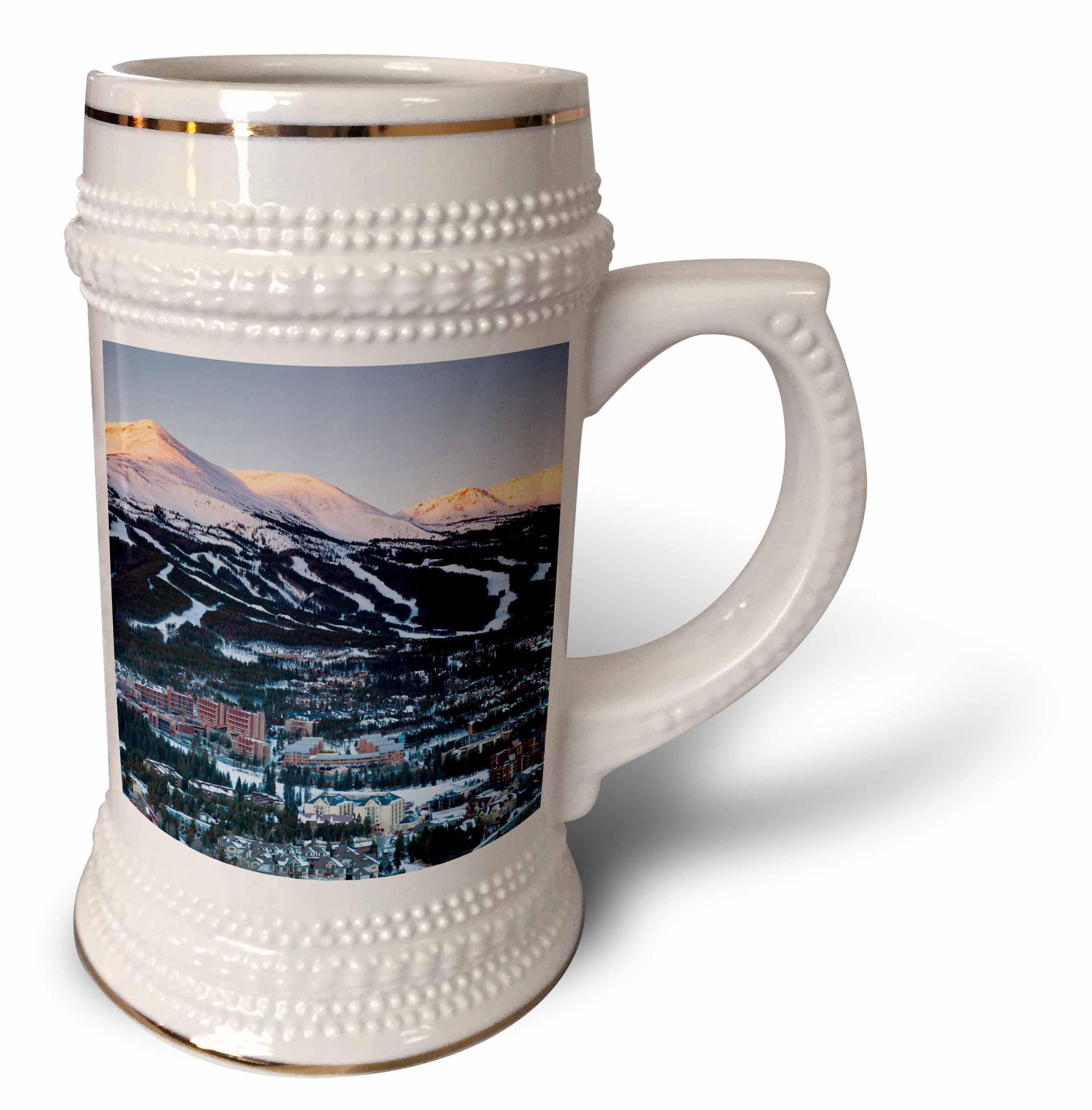 Taza Stein de 3dRose ideal para regalar a amantes de la montaña