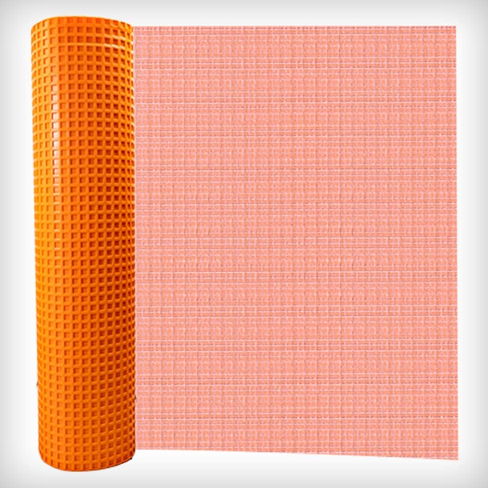 Uncoupling Membrane 1/8” Underlayment – Waterproofing Tile or Stone Flooring Bathroom, Shower, Sauna, Steam Room Floor – Water Proof & Crack Isolation – Snap Products