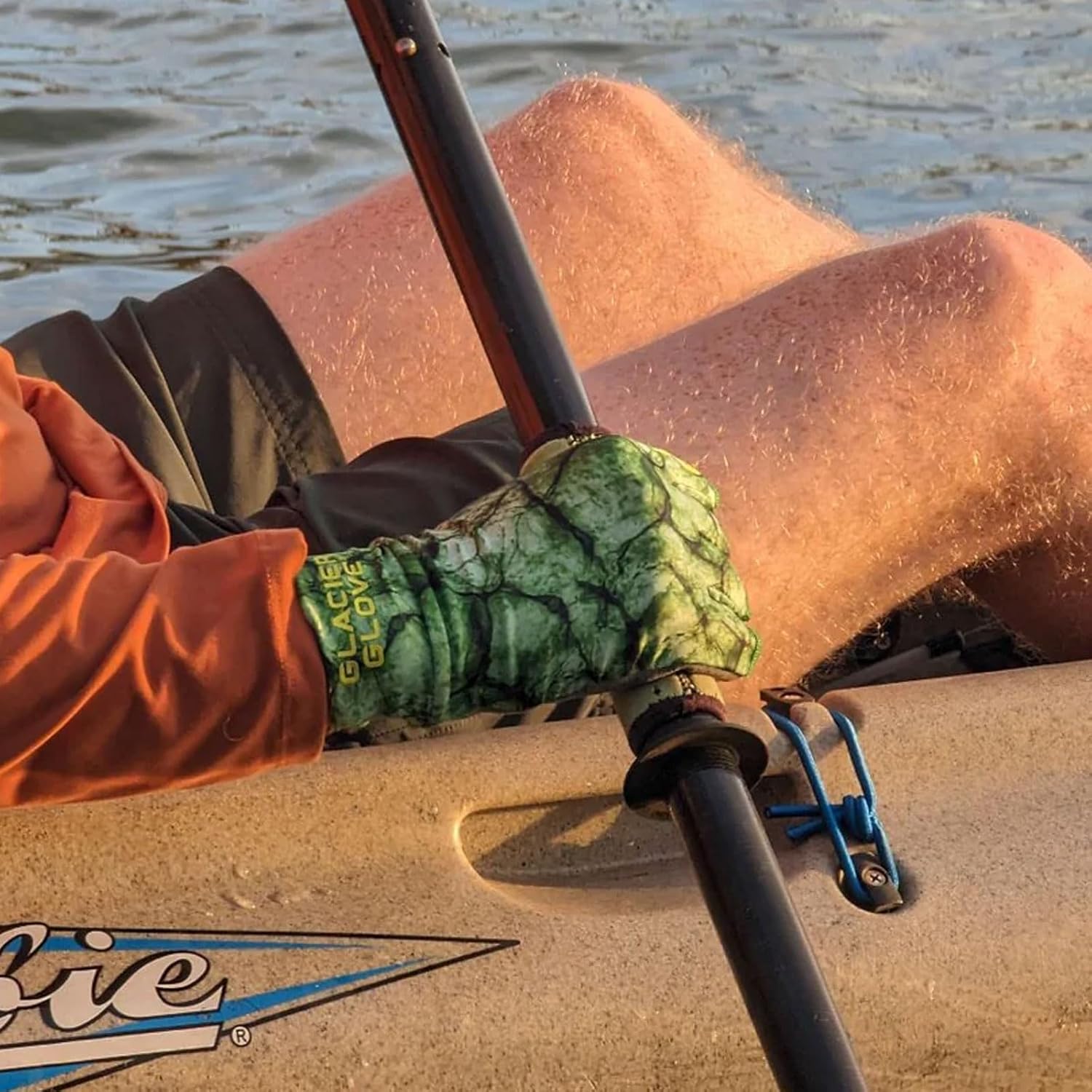 Glacier Glove Ascension Bay 50+ Sun Protection Durable Lightweight Breathable Quick-Dry Fingerless Outdoor Fishing Sun Glove