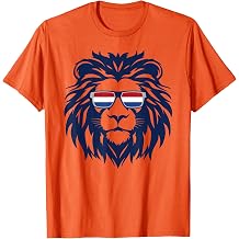 Nederland Lion, Netherlands Flag. Holland Dutch, Orange T-Shirt