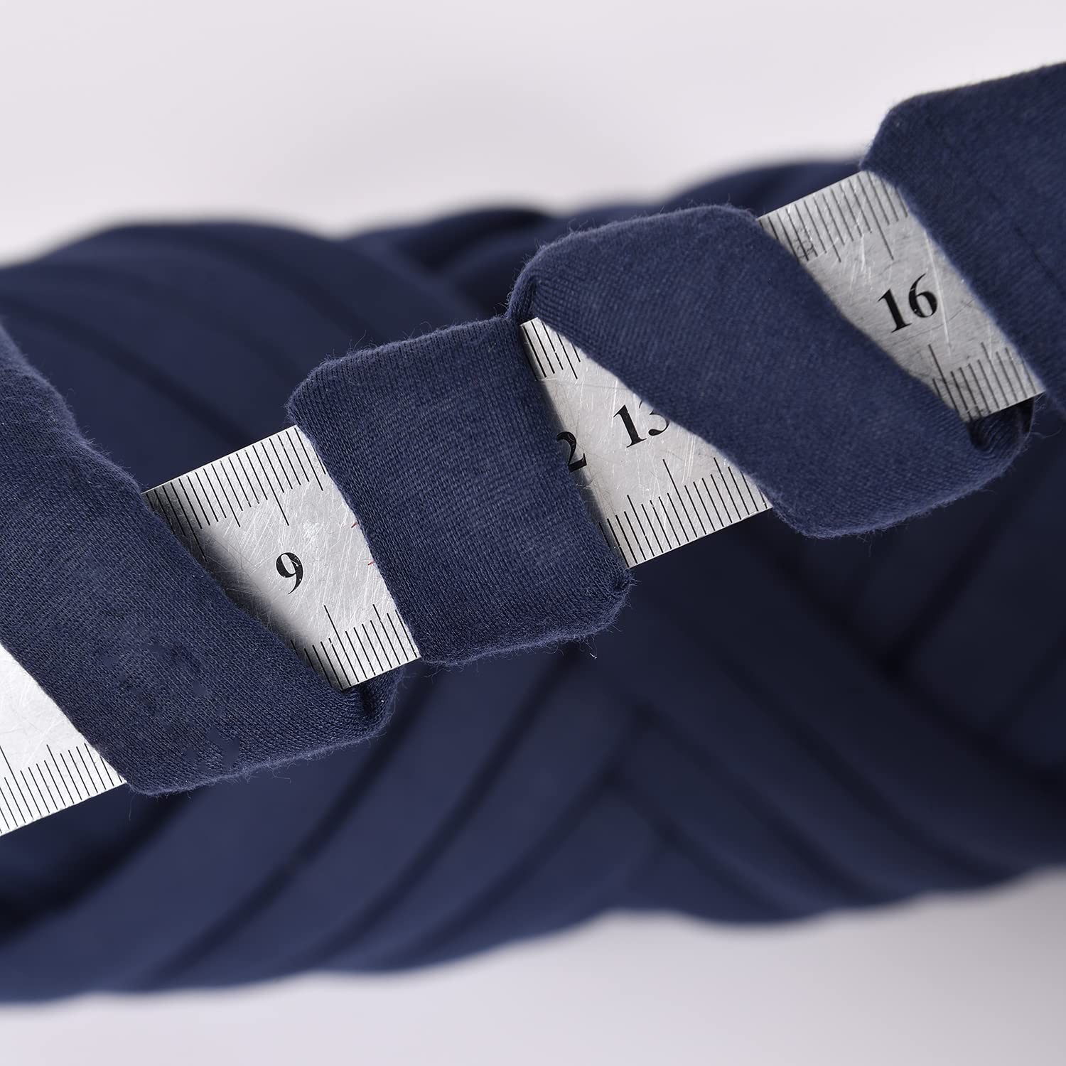 GULAKY Filato di cotone grosso tubo di filato super morbido spesso per lavori a maglia fai da te fatti a mano coperta di lana merino, decorazione alternativa per la casa, blu navy, 2,3 kg (8200 g)