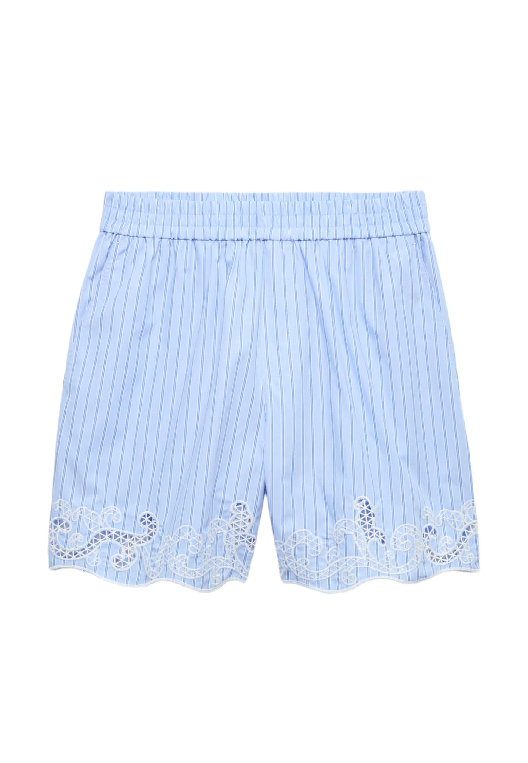Marks & Spencer Damen Reine Baumwolle Shorts Regular | Mit mittlerem Bund, Zum Reinschlüpfen, Leicht