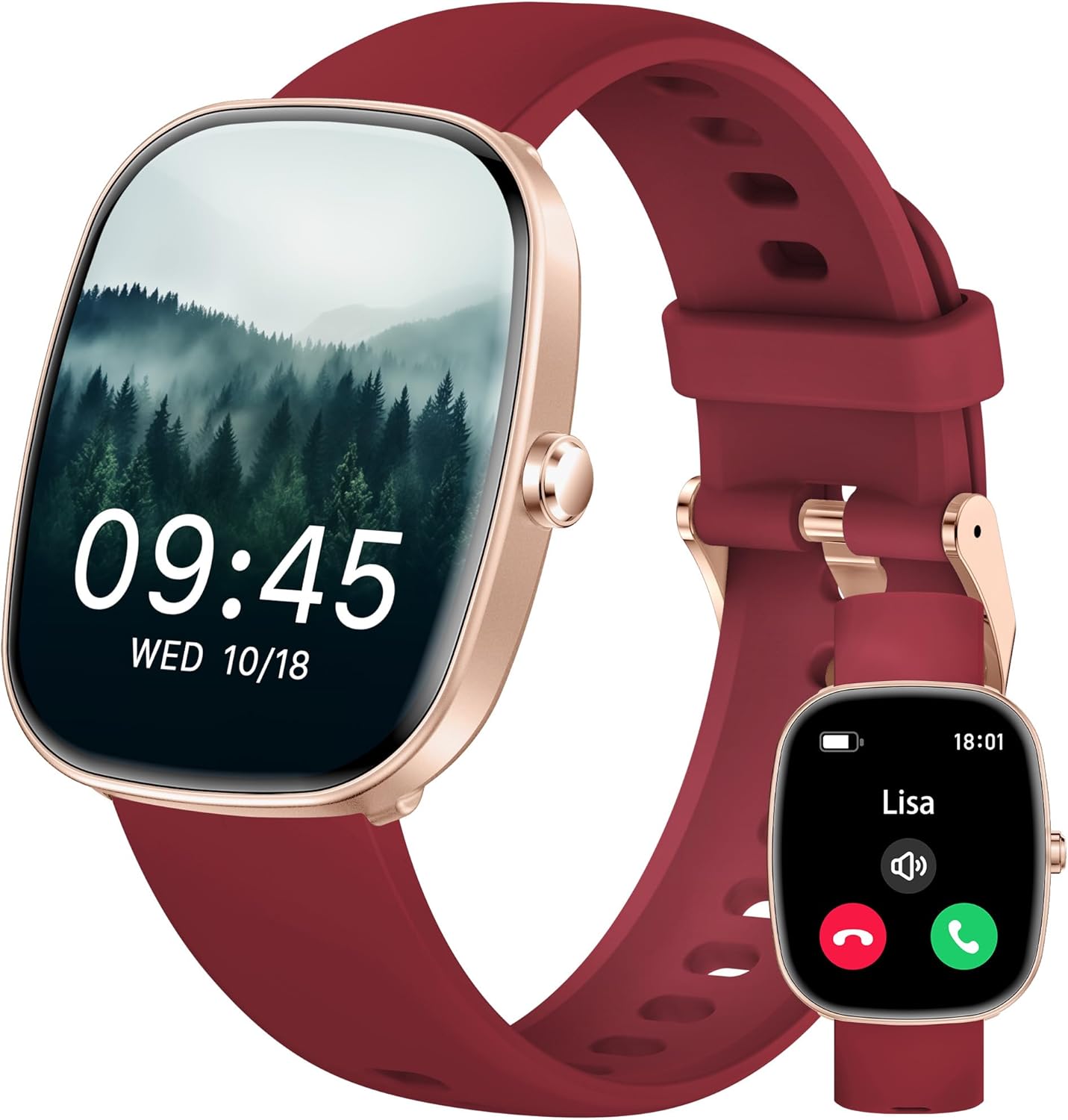 Smart Watch for Men Women Make/Answer Calls,1.83″Fitness...