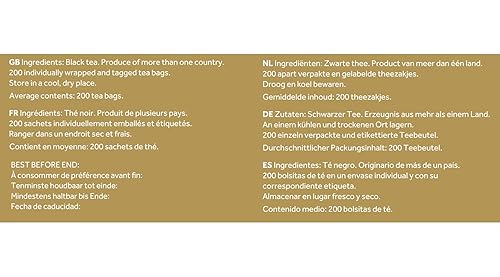 Vista 12 de Bolsitas de té Yorkshire de Taylors of Harrogate