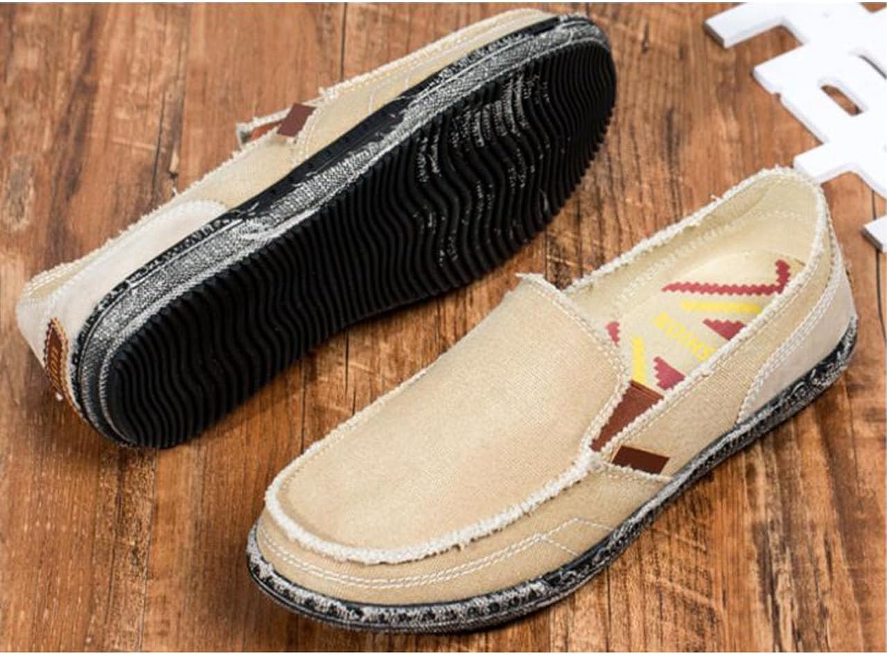 Sprifloral Mens Loafers Fashion Espadrilles Classic Canvas Shoes Outdoor Boat Shoes Comfy Slip-on Casual Driving Slippers for Men 4 71aAIi3Jc6L. AC SL1500