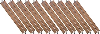 10 Pcs Impulse Sealer Replacement Parts 8 Inch Heat Seal Strips Replacement Element Service Heat Seal Strips Impulse Sealer Spare Repair Parts Kit, 200mmx3mm for Most Manual 8" Bag Sealers