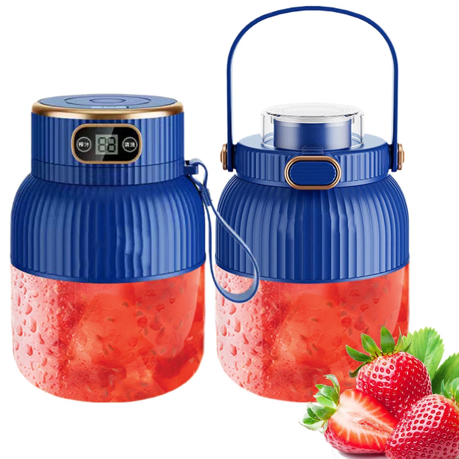 Licuadora exprimidora portátil, licuadora portátil para batidos Exprimidor | Máquina exprimidora Licuadora, batidos, batidos, bebidas portátiles c