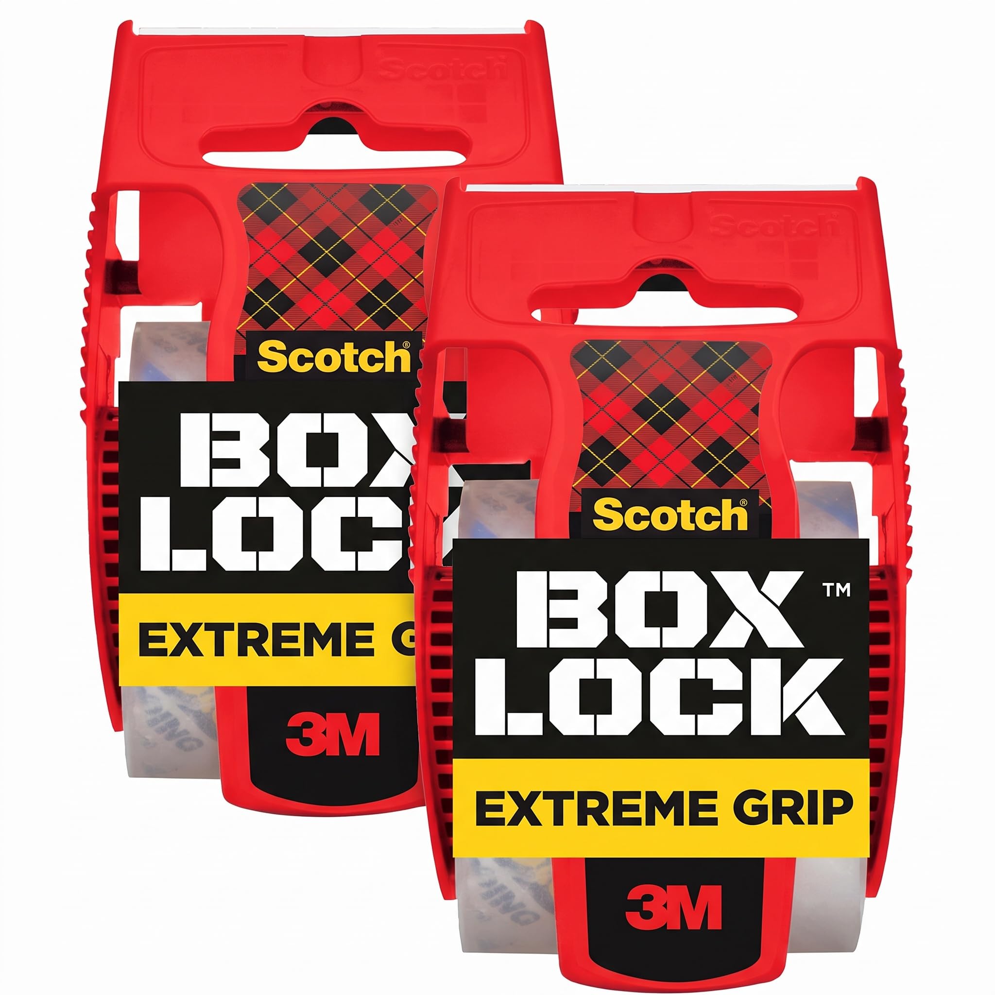 Scotch Box Lock Tape - 6 Rolls, Strong Grip -11 Scotch Box Lock Tape - 6 Rolls, Strong Grip -11
