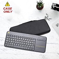 Vista 6 de XANAD Funda rígida para Logitech K400 Plus/Logitech POP Keys/Logitech MX Mecánico Mini Teclado Táctil Inalámbrico Teclado Touchpad