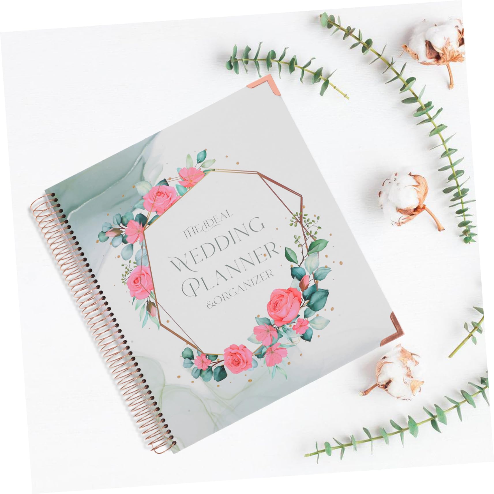 Operitacx Hochzeitsplaner Buch mit Detailliertem Zeitplan Papier Notizbuch für Verlobung und Hochzeitsplanung Übersichtlich und Praktisch