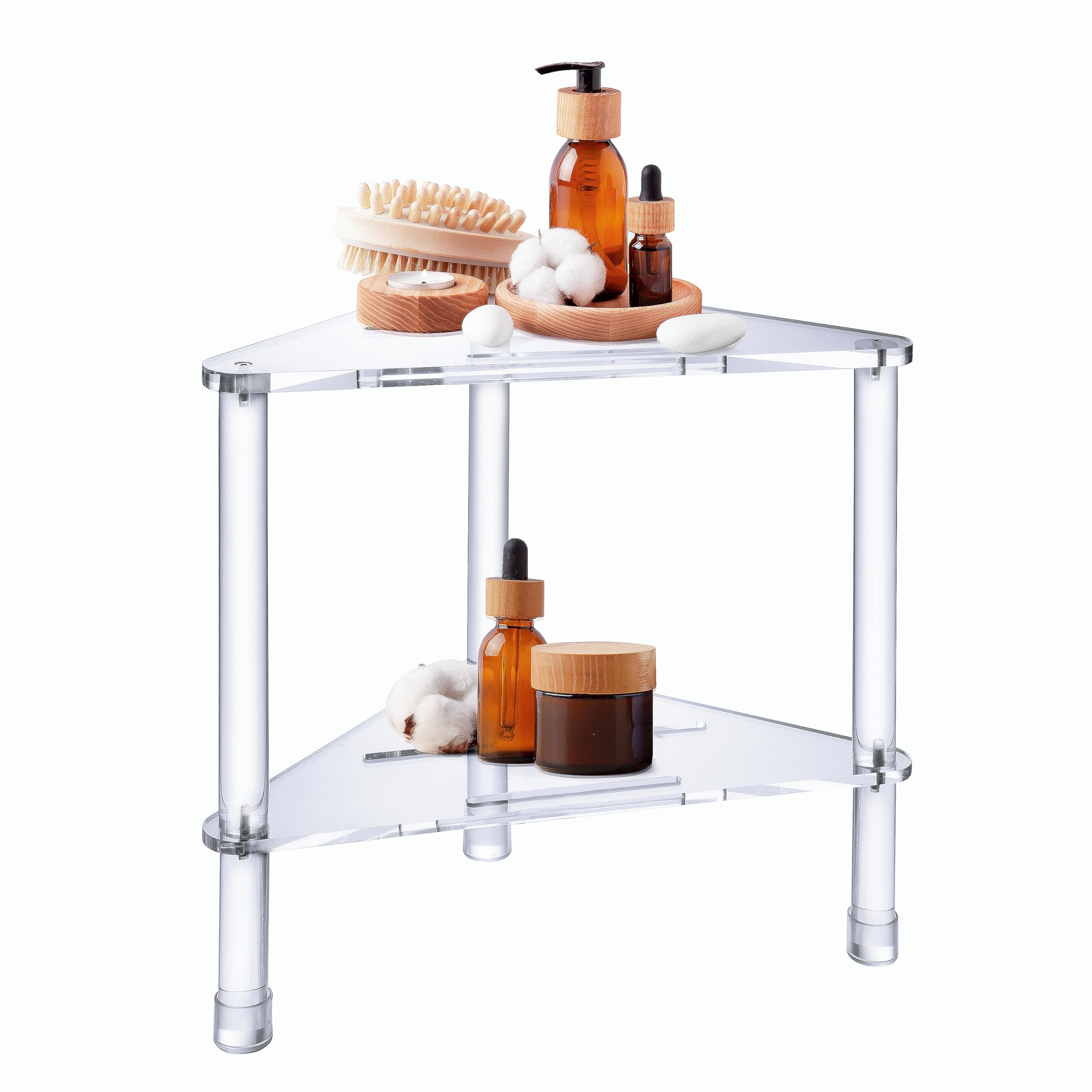 Amazon.com: Acrylic Corner Shower Stool for Shaving Legs for Inside ...