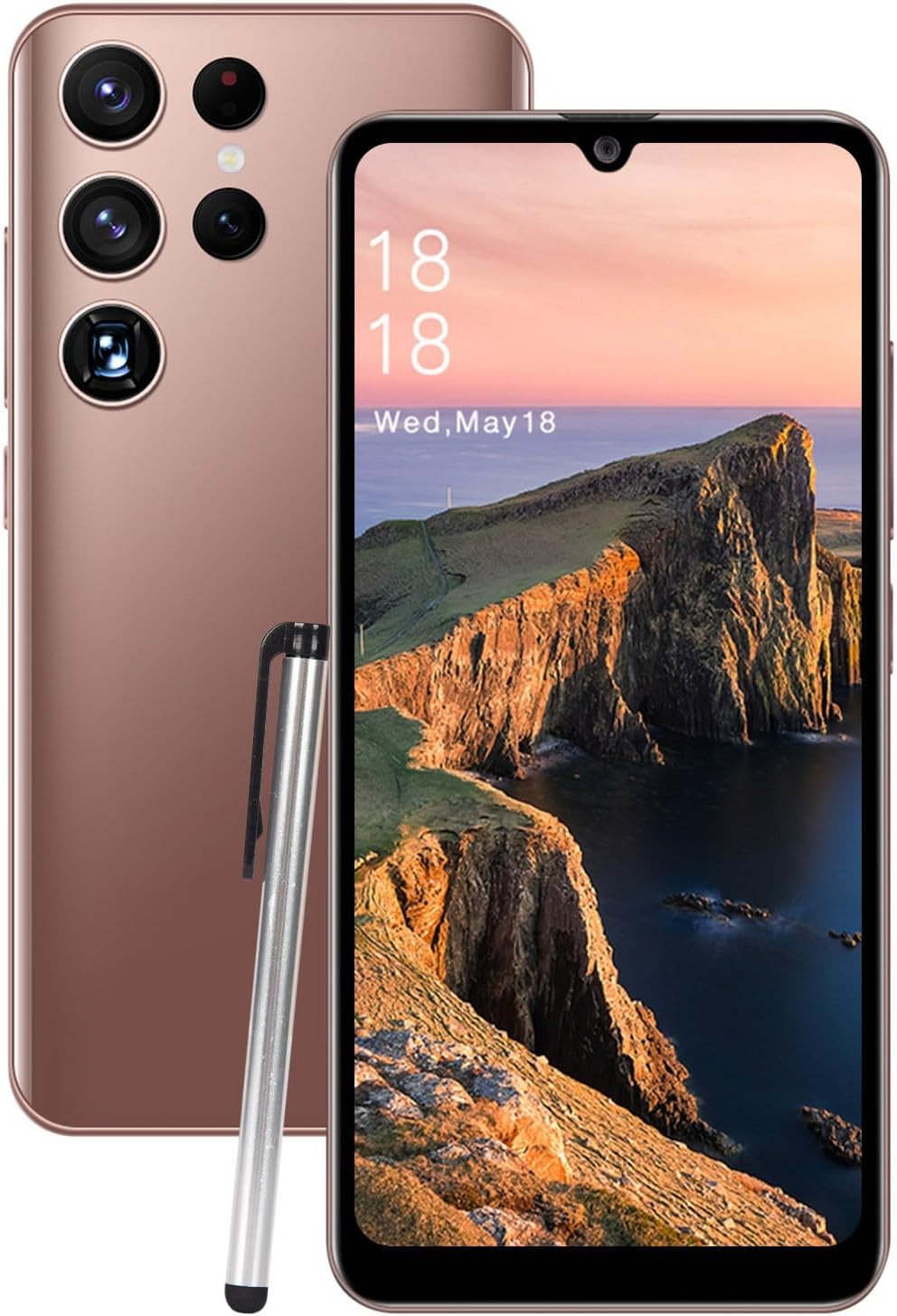 T&eacute;l&eacute;phone portable d&eacute;verrouill&eacute; Android, Smartphones de 6,3 pouces T&eacute;l&eacute;phones 1+16 G, Mini T&eacute;l&eacute;phone 2800 mAh T&eacute;l&eacute;phones mobiles