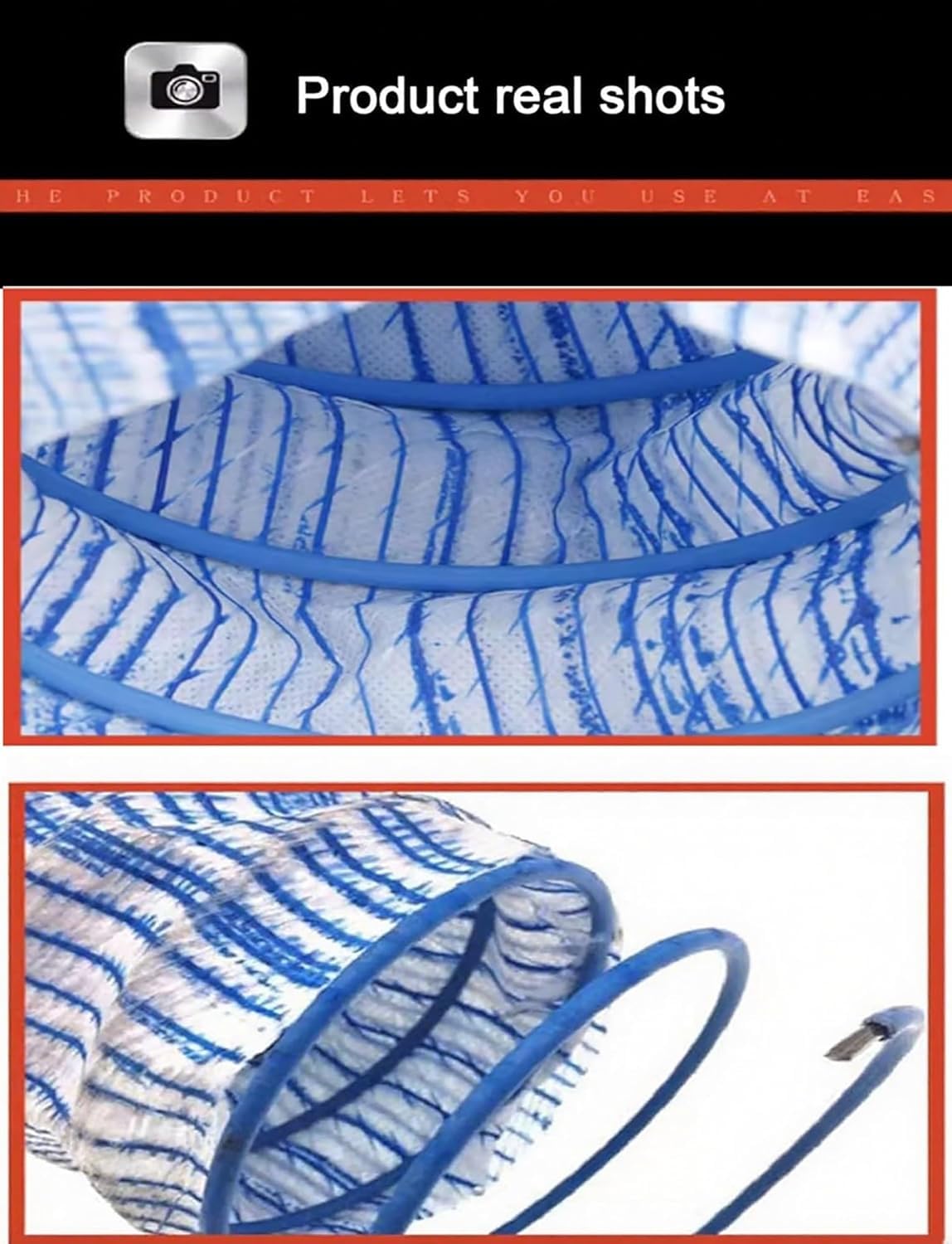 Tubería de Drenaje de PVC Flexible Estilo francés para desagües subterráneos, Apta para Patios y entradas de vehículos (100 cm/3,28 pies).