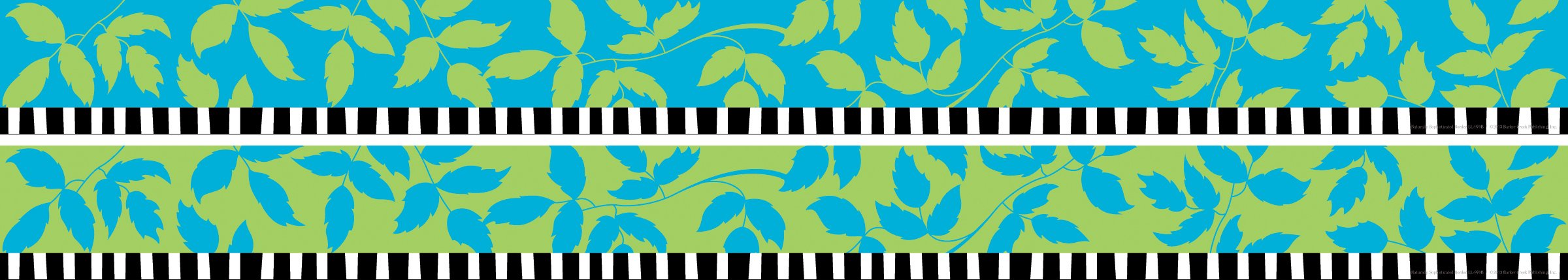 Barker Creek - Office Products Double-Sided Bulletin Board Border, Nature's Colors, 35' (LL-970)