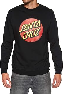 SANTA CRUZ Men's Sweat Classic Dot Crew Classic Dot Crew