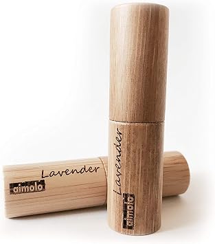 Lavender Essential Oil Roll On Bamboo Bottle Lavendula Angustifolia Lavender Oil by aimolo 5ml 1