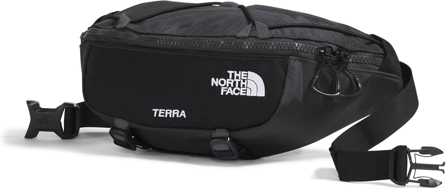 THE NORTH FACE Terra Lumbar Hiking Hip Pack | 3 Liter Storage Belt Bag, Water Repellent, Adjustable Strap, Zip Pockets - Image 3