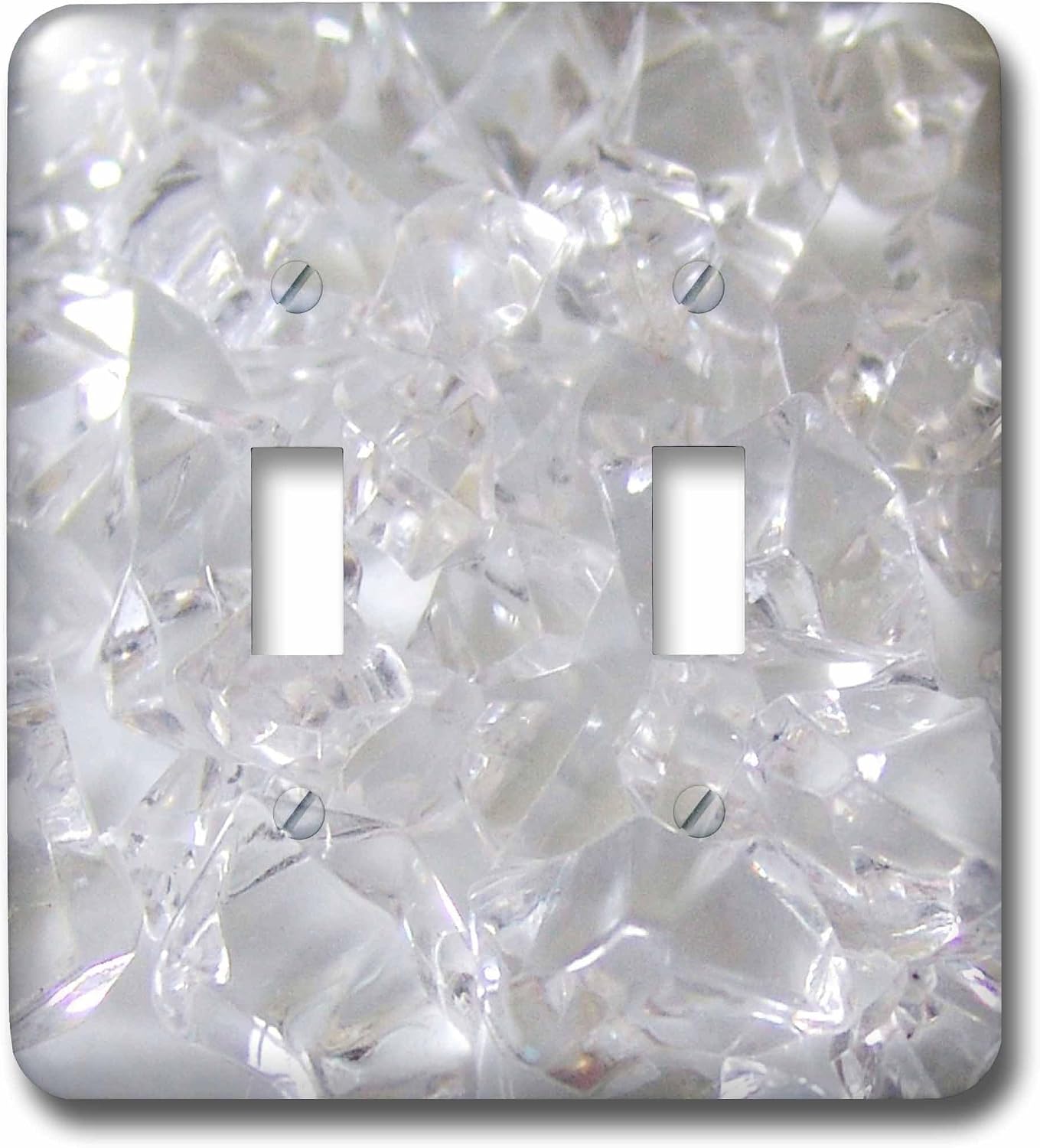 3dRose lsp_30715_2 Alure of Diamonds Double Toggle Switch