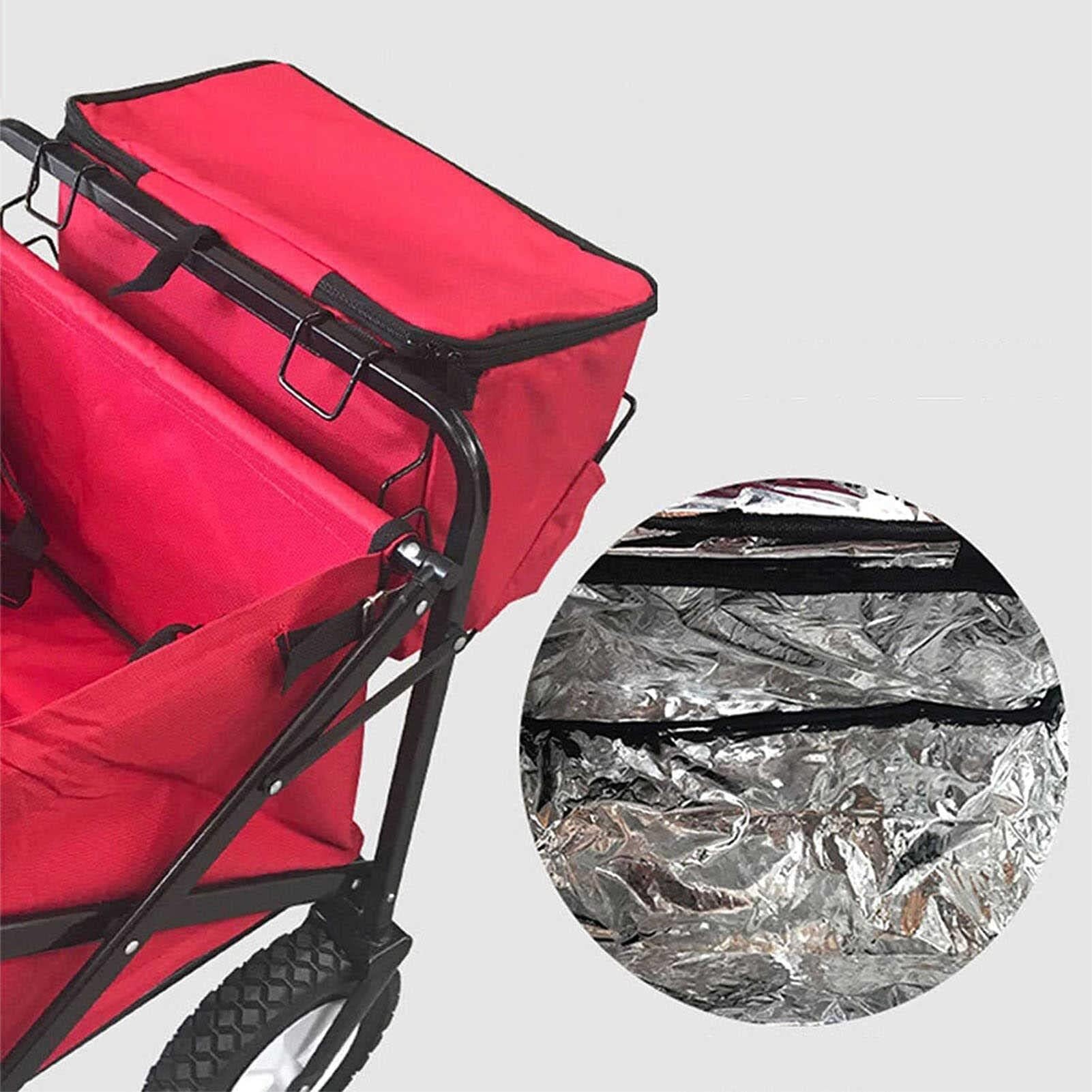 Borsa termica per alimenti da 15 l, lavabile, pieghevole, per campeggio, barbecue, shopping, golf, picnic, perfetta per viaggi e attività all'aperto