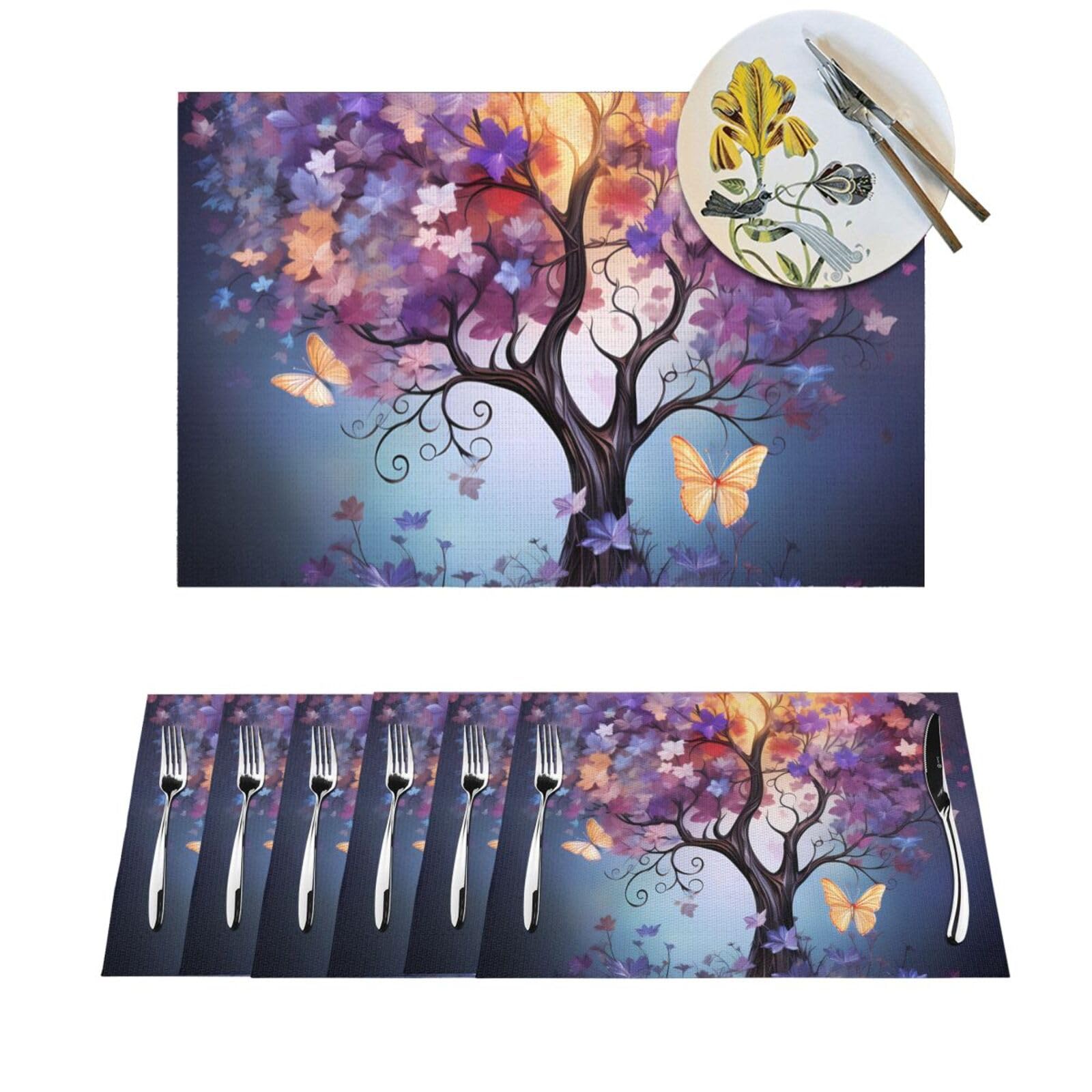 Sets de table faciles à nettoyer pour protéger des plats chauds