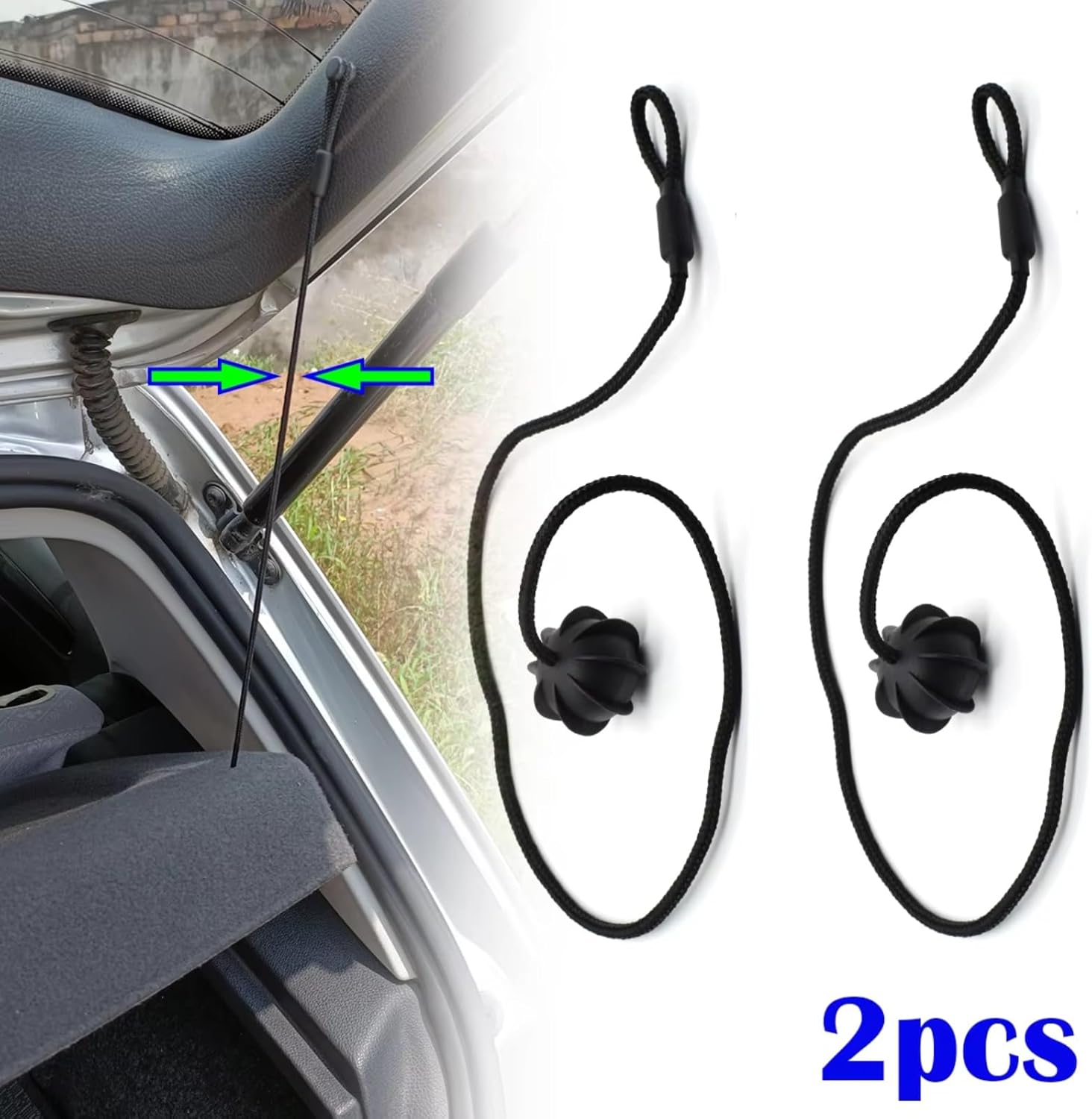 Car Parcel Shelf Cord for Skoda for Roomster 2006-2015 for Rapid for Spaceback 2012-2020 1Z5867769 Boot Tailgate Tray Rope Rear Trunk Parcel Shelf String