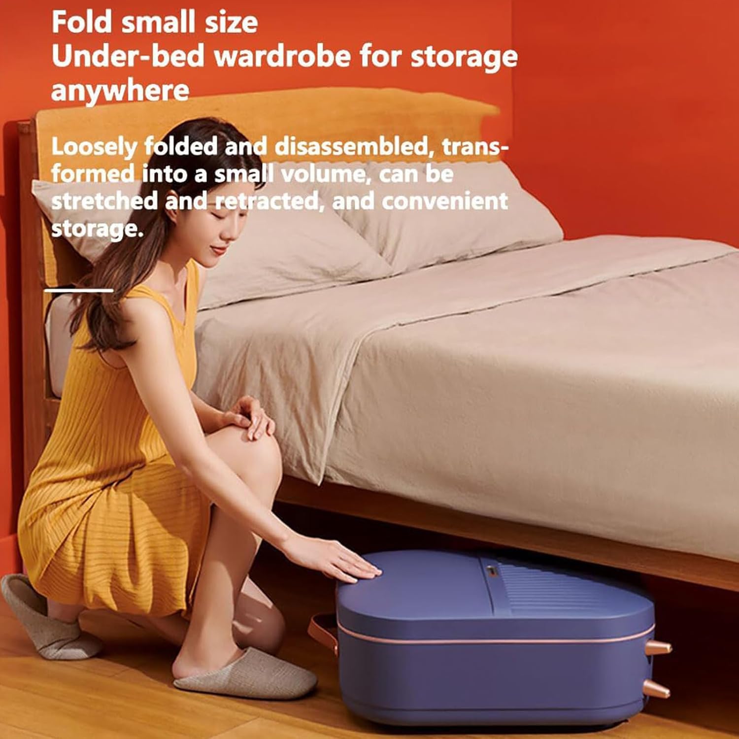 Home Portable Dryer, 800W Fully Automatic Clothes Dryer with Built-In Towel Rack, Household Clothes And Fabric Ironing Machine