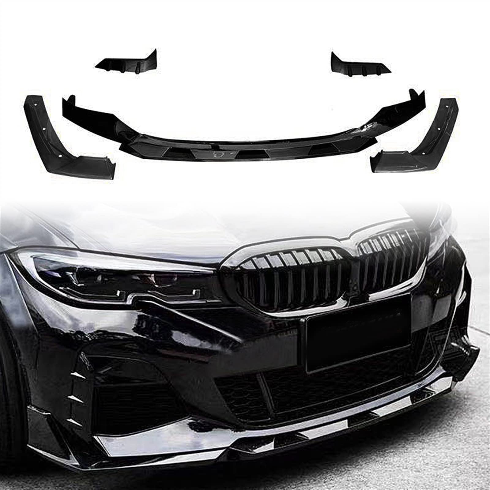 Séparateur de Becquet Avant pour Série 3 G20 G28 330i M340i 2019 2020