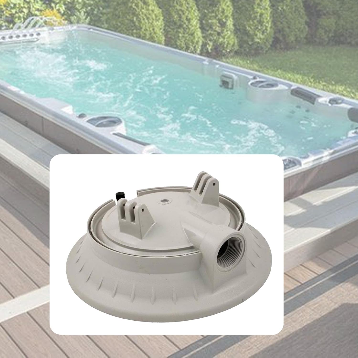 EC50AC DEスイミングプール用ベントバルブフィルターヘッドEcx5000BP、ライト