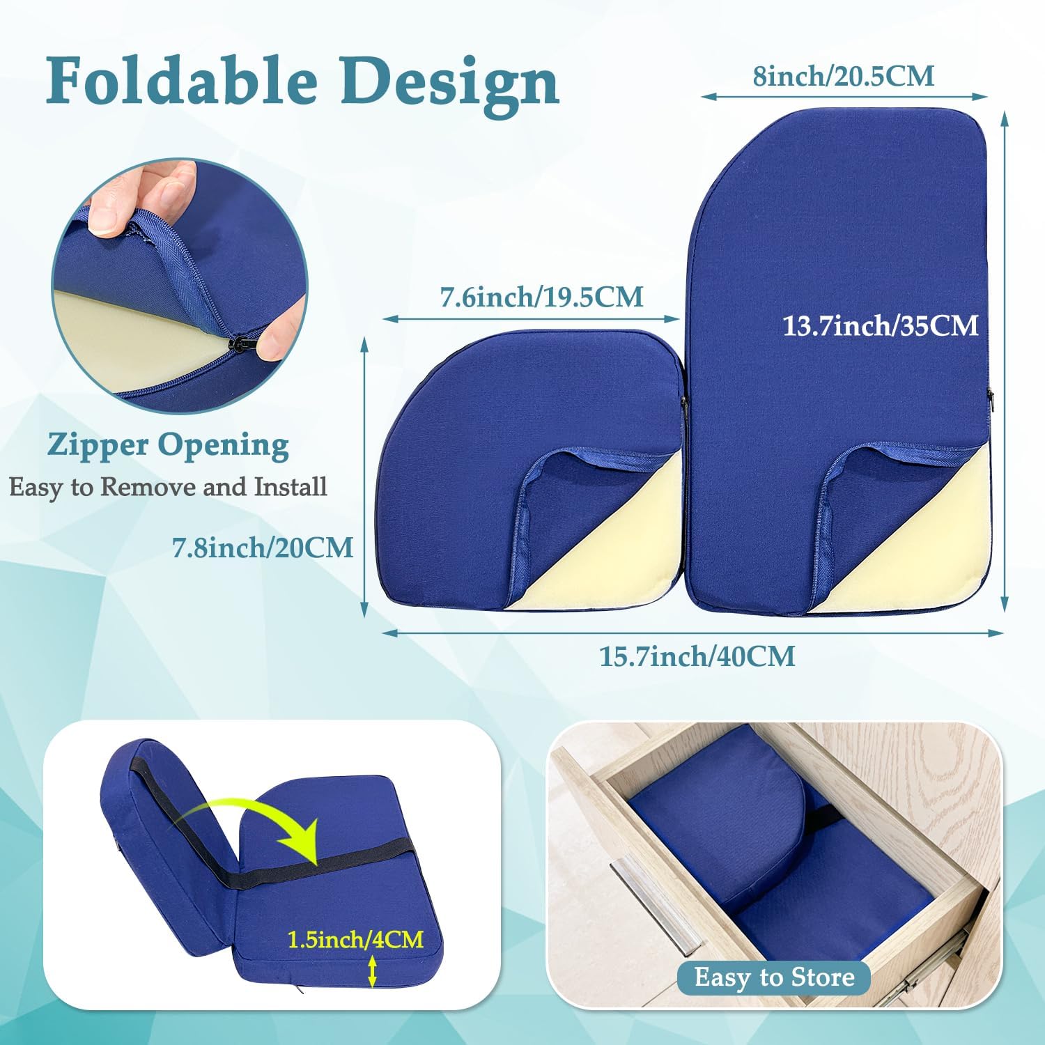 Lateral Support for Wheelchair, Chair Lateral Support Cushion for Elderly, Wheelchair L-Shape Padded for Help Prevent Leaning to One Side, Patient Assistance Body Positioner (1 Pair)