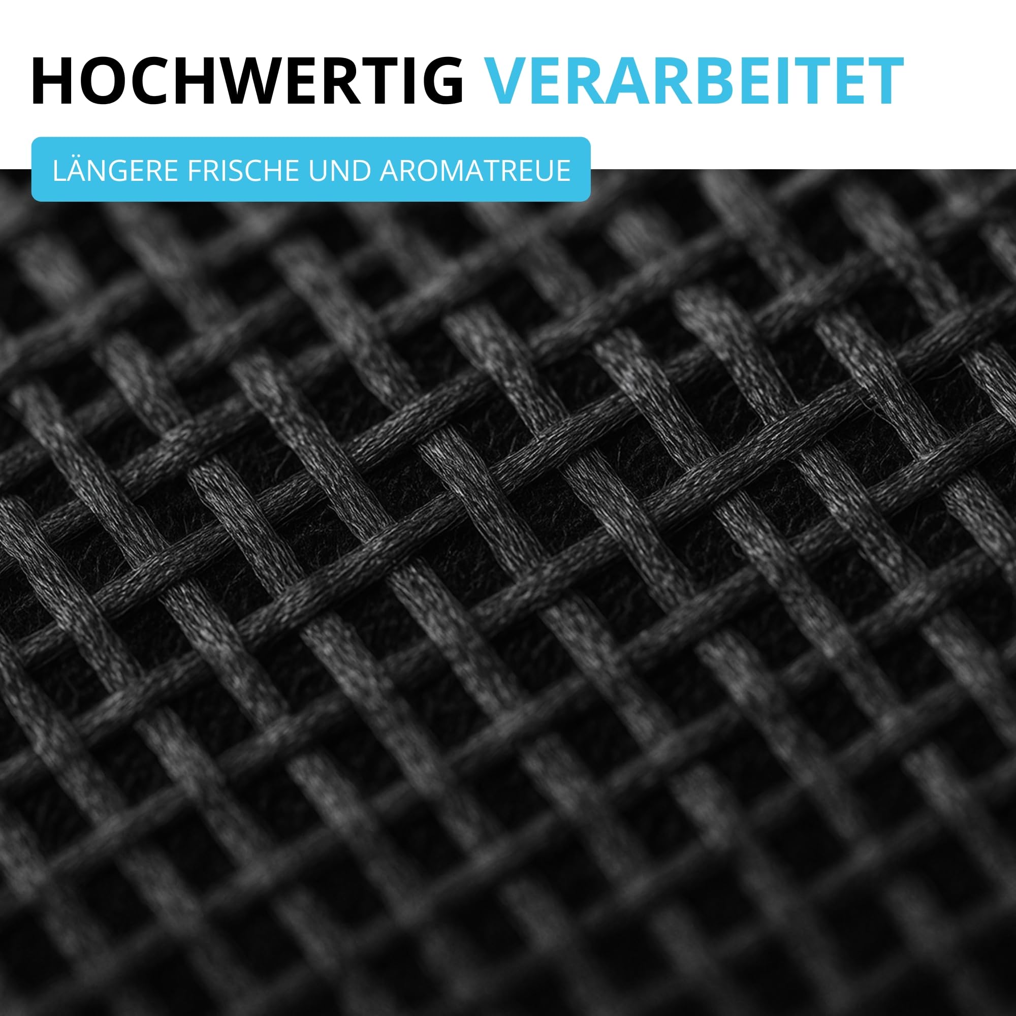 Filter Set passend für Miele Active AirClean Filter 7236280 / KKF-RF | Kühlschrank Luftfilter - Aktivkohlefilter Geruchsfilter Air Clean