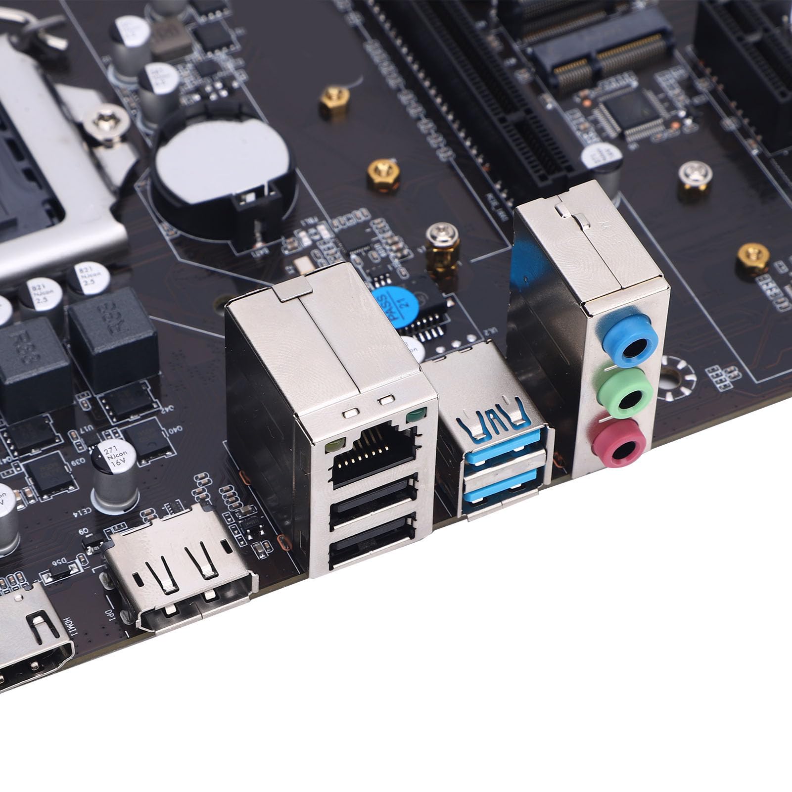 ASHATA Płyta Główna do Gier, ATX LGA 1200 DDR4, M.2 Serial ATA3.0x3 PCIe 4 Obsługa WiFi LAN dla Procesorów Core I9 I7 I5 I3 10. i 11. Generacji