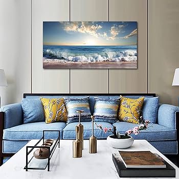 ウォール26 wall26 キャンバスアート 3点セット Tropical wall26 - 3 Piece Canvas Wall Art - Clear Tropical Beach with